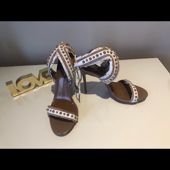 Aquazzura White Sandals - Picture 2 of 3